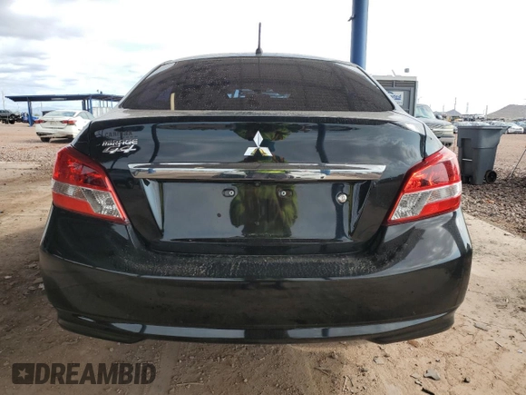2020 Mitsubishi Mirage ES with VIN ML32F3FJ1LHF02312, listed as a Copart auction lot 59637925 with 49,770 mi miles and Salvage title. Bid and sale history available at DreamBid. Image 6.
