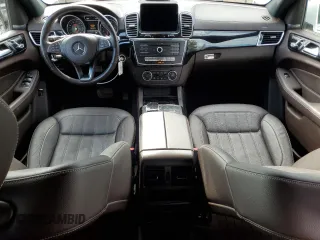 2017 Mercedes-Benz GLS 450 with VIN 4JGDF6EE1HA986308, listed as a Copart auction lot 43828644 with 48,625 mi miles and Salvage Title. Bid and sale history available at DreamBid. Image 8.