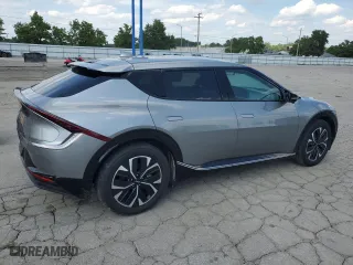 2022 Kia EV6 Wind with VIN KNDC3DLC1N5079528, listed as a Copart auction lot 60778514 with 15,168 mi miles and Salvage Title. Bid and sale history available at carsss.com. Image 3.