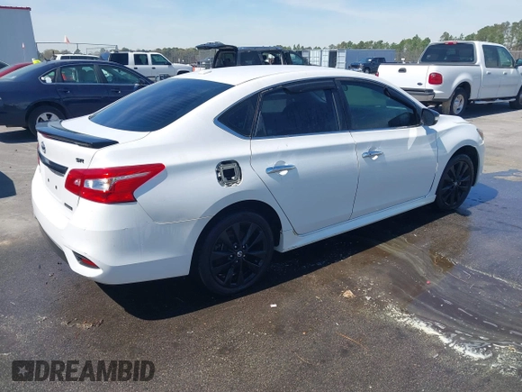 2018 Nissan Sentra SV with VIN 3N1AB7AP1JY234564, listed as a IAAI auction lot 41832175 with 158,892 mi miles and . Bid and sale history available at DreamBid. Image 4.