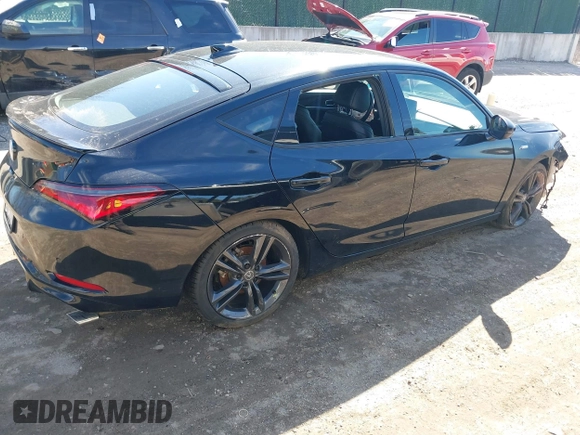 2023 Acura Integra Technology with VIN 19UDE4H61PA019746, listed as a IAAI auction lot 41795224 with 28,154 mi miles and . Bid and sale history available at DreamBid. Image 4.