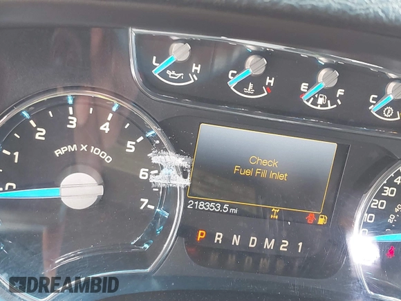 2013 Ford F-150 XL with VIN 1FTFW1EF0DKF79318, listed as a IAAI auction lot 41699072 with 218,353 mi miles. Bid and sale history available at carsss.com. Image 15.
