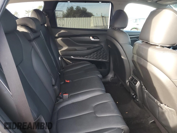 2022 Hyundai Santa Fe Limited with VIN 5NMS4DALXNH455491, listed as a Copart auction lot 47352185 with 36,467 mi miles and Salvage Title. Bid and sale history available at carsss.com. Image 10.