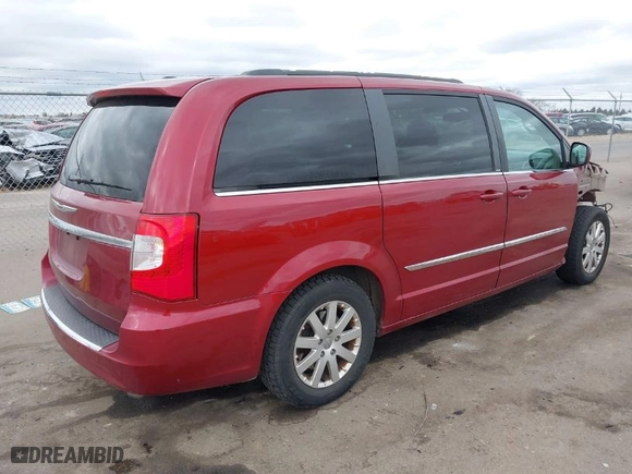 2014 Chrysler Town & Country Touring with VIN 2C4RC1BG4ER221418, listed as a IAAI auction lot 41045727 with NaN miles. Bid and sale history available at carsss.com. Image 4.