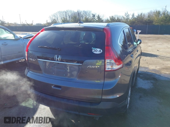 2014 Honda CR-V EX-L with VIN 2HKRM4H77EH631648, listed as a IAAI auction lot 41757229 with 91,633 mi miles. Bid and sale history available at carsss.com. Image 4.