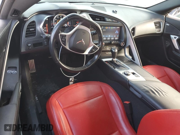 2018 Chevrolet Corvette 1LT with VIN 1G1YB3D7XJ5100884, listed as a Copart auction lot 86205274 with 59,229 mi miles and Salvage Title. Bid and sale history available at carsss.com. Image 8.