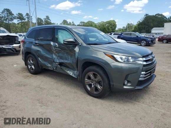 2018 Toyota Highlander Limited с VIN 5TDDZRFH7JS841952, выставлен на аукционе Copart как лот 56663945 с пробегом 50 489 миль миль и Списание • Salvage title. История ставок и продаж доступна на DreamBid. Изображение 4.