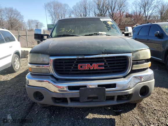 2003 GMC Sierra 1500 Work Truck with VIN 1GTEK14V03E379858, listed as a Copart auction lot 50014155 with 0 mi miles and Salvage Title. Bid and sale history available at carsss.com. Image 5.