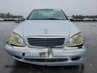 2000 Mercedes-Benz S-Class with VIN WDBNG75J4YA051291, listed as a Copart auction lot 71894364 with 0 mi miles and Salvage Title. Bid and sale history available at carsss.com. Image 5.