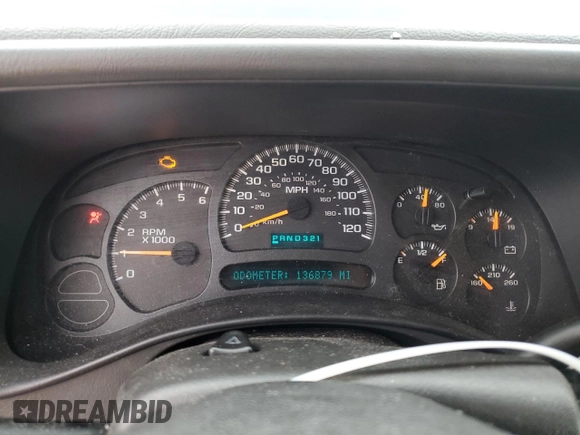 2005 Chevrolet Suburban LT z VIN 3GNEC16Z75G210811, wystawiony jako Copart lot #46421295 z przebiegiem 136 879 mil mil oraz Szkody całkowita. Historia ofert i sprzedaży dostępna na DreamBid. Obrazek 9.