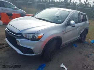 2019 Mitsubishi Outlander Sport ES 2.0 with VIN JA4AR3AU2KU022598, listed as a IAAI auction lot 41512328 with 98,309 mi miles. Bid and sale history available at carsss.com. Image 2.