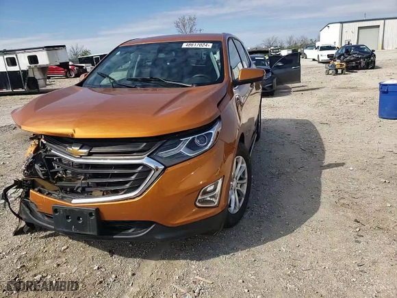 2018 Chevrolet Equinox LT with VIN 2GNAXJEV6J6176237, listed as a Copart auction lot 48617024 with 0 mi miles and Salvage Title. Bid and sale history available at carsss.com. Image 11.