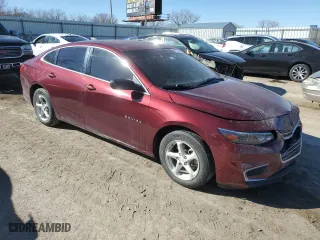 2016 Chevrolet Malibu LS with VIN 1G1ZB5ST3GF313971, listed as a Copart auction lot 47737505 with 99,747 mi miles and Salvage Title. Bid and sale history available at carsss.com. Image 4.