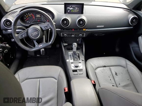 2019 Audi A3 Sedan S line Premium Plus with VIN WAUJEGFF2KA117910, listed as a Copart auction lot 64264884 with 72,352 mi miles and Salvage Title. Bid and sale history available at carsss.com. Image 8.