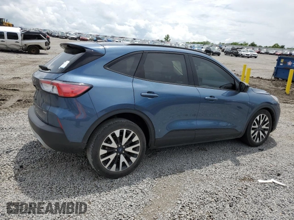 2020 Ford Escape SE Sport Hybrid with VIN 1FMCU0BZ9LUC48169, listed as a Copart auction lot 61359635 with 89,879 mi miles and Salvage title. Bid and sale history available at DreamBid. Image 3.