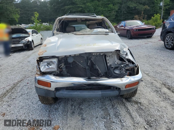 1997 Toyota 4Runner SR5 z VIN JT3HN86R4V0073022, wystawiony jako Copart lot #57112245 z przebiegiem 220 732 mil mil oraz Szkoda całkowita • Salvage title. Historia ofert i sprzedaży dostępna na DreamBid. Obrazek 5.