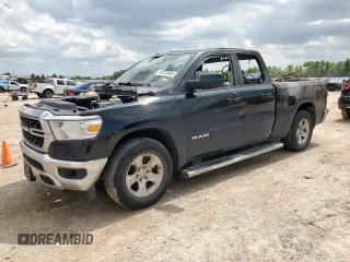 2022 Ram 1500 Big Horn with VIN 1C6RREBGXNN228089, listed as a Copart auction lot 65219655 with Not provided miles and Salvage title. Bid and sale history available at DreamBid. Image 1.