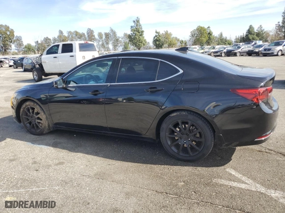 2015 Acura TLX V6 with VIN 19UUB2F37FA024051, listed as a Copart auction lot 45932615 with 90,028 mi miles and Salvage Title. Bid and sale history available at carsss.com. Image 2.