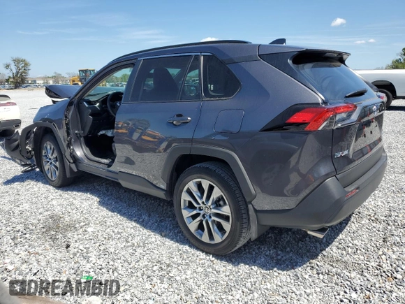 2024 Toyota RAV4 XLE Premium with VIN 2T3A1RFV0RC455658, listed as a Copart auction lot 49859135 with Not provided miles and Salvage title. Bid and sale history available at DreamBid. Image 2.