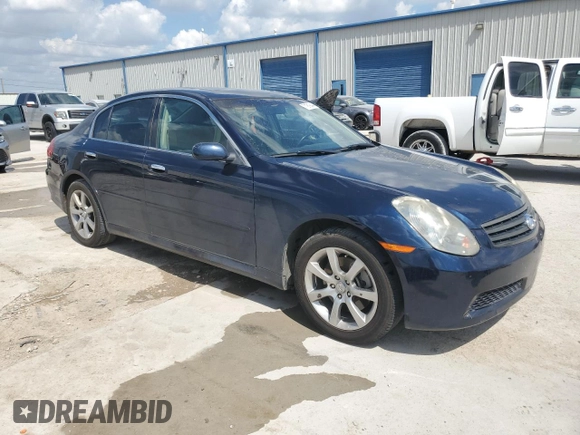 2006 Infiniti G35 with VIN JNKCV51E46M503844, listed as a Copart auction lot 71919444 with 109,390 mi miles and Clean Title. Bid and sale history available at DreamBid. Image 4.
