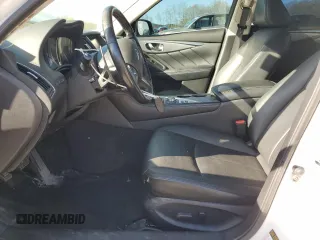 2015 Infiniti Q50 Premium with VIN JN1BV7AR7FM396450, listed as a Copart auction lot 54966605 with 179,342 mi miles and Salvage Title. Bid and sale history available at carsss.com. Image 7.