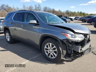 2018 Chevrolet Traverse LT Cloth with VIN 1GNEVGKW4JJ197842, listed as a Copart auction lot 52375565 with 81,095 mi miles and Salvage Title. Bid and sale history available at carsss.com. Image 4.