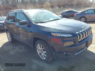2016 Jeep Cherokee Limited with VIN 1C4PJMDBXGW178360, listed as a IAAI auction lot 41779824 with 101,838 mi miles. Bid and sale history available at carsss.com. Image 1.