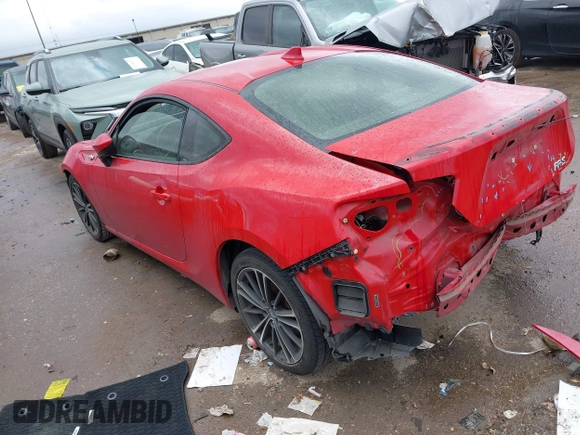 2016 Scion FR-S with VIN JF1ZNAA17G8705322, listed as a IAAI auction lot 41705785 with 94,139 mi miles. Bid and sale history available at carsss.com. Image 3.