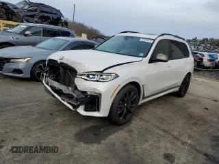 2020 BMW X7 M50i z VIN 5UXCX6C00L9C25138, wystawiony jako Copart lot #89353975 z przebiegiem 22 689 mil mil oraz Szkoda całkowita • Salvage title. Historia ofert i sprzedaży dostępna na DreamBid. Obrazek 1.