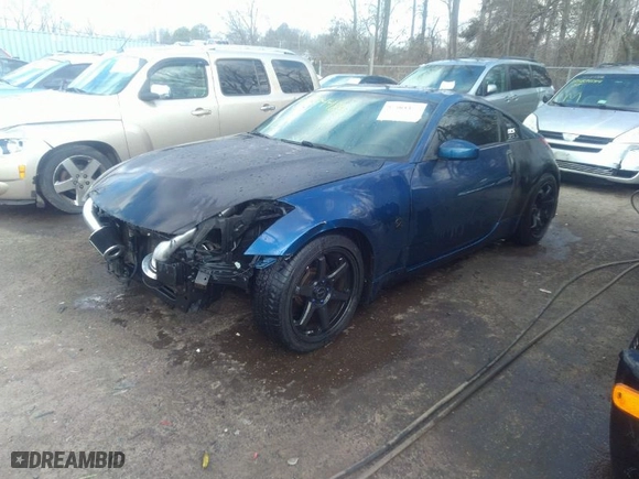 2007 Nissan 350Z Enthusiast with VIN JN1BZ34D17M500350, listed as a IAAI auction lot 35804485 with NaN miles. Bid and sale history available at carsss.com. Image 2.