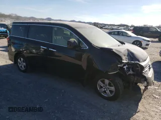 2015 Nissan Quest SV z VIN JN8AE2KP7F9120463, wystawiony jako Copart lot #49695485 z przebiegiem 143 413 mil mil oraz Czysty tytuł • Clean title. Historia ofert i sprzedaży dostępna na DreamBid. Obrazek 4.