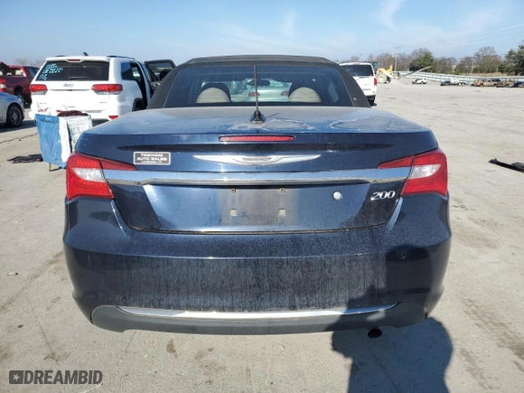 2012 Chrysler 200 Touring with VIN 1C3BCBEBXCN168634, listed as a Copart auction lot 82360894 with NaN miles and Salvage Title. Bid and sale history available at carsss.com. Image 6.
