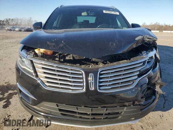 2016 Lincoln MKC Premier with VIN 5LMCJ1D95GUJ27668, listed as a Copart auction lot 46488145 with 65,044 mi miles and Salvage Title. Bid and sale history available at DreamBid. Image 5.