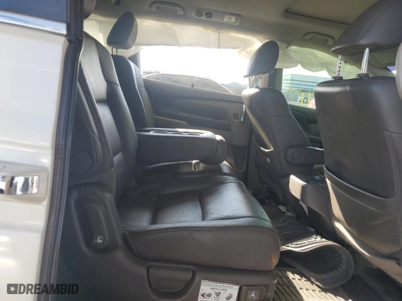 2016 Honda Odyssey EX-L with VIN 5FNRL5H68GB022747, listed as a Copart auction lot 50106845 with 106,953 mi miles and Salvage Title. Bid and sale history available at carsss.com. Image 11.