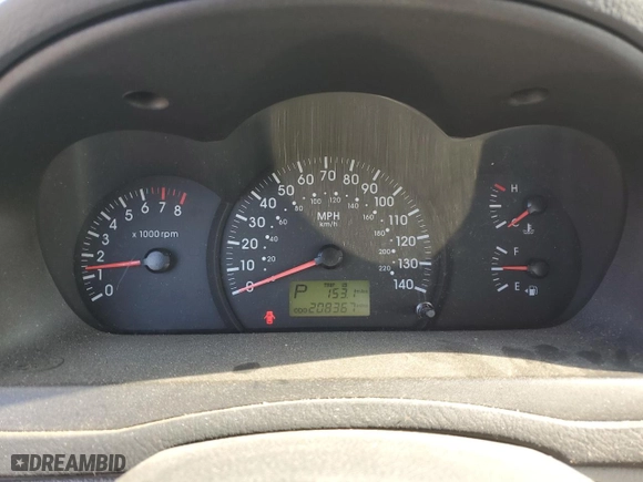 2006 Kia Spectra EX with VIN KNAFE121565254190, listed as a Copart auction lot 64721574 with 208,367 mi miles and Salvage Title. Bid and sale history available at carsss.com. Image 9.