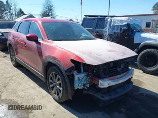 2018 Mazda CX-9 Touring with VIN JM3TCBCY9J0215077, listed as a IAAI auction lot 41639459 with 137,564 mi miles. Bid and sale history available at carsss.com. Image 1.