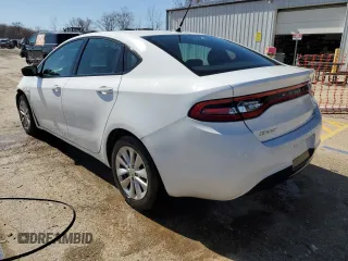 2014 Dodge Dart SXT with VIN 1C3CDFBB4ED724359, listed as a Copart auction lot 49392615 with 87,763 mi miles and Salvage Title. Bid and sale history available at carsss.com. Image 2.