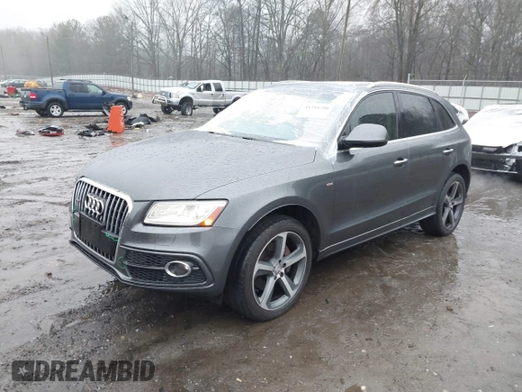 2016 Audi Q5 Premium Plus with VIN WA1D7AFP4GA149565, listed as a IAAI auction lot 41394280 with 81,915 mi miles. Bid and sale history available at carsss.com. Image 2.