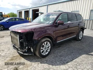 2020 Kia Telluride LX z VIN 5XYP2DHC1LG072144, wystawiony jako Copart lot #55574225 z przebiegiem 92 183 mil mil oraz Szkoda całkowita • Salvage title. Historia ofert i sprzedaży dostępna na DreamBid. Obrazek 1.