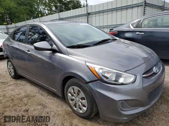 2016 Hyundai Accent SE with VIN KMHCT4AE8GU964561, listed as a Copart auction lot 60882613 with 97,194 mi miles. Bid and sale history available at carsss.com. Image 4.
