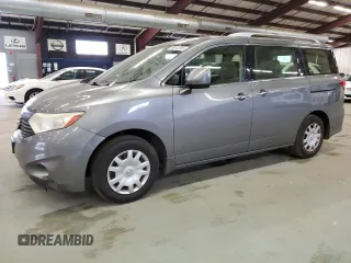 2014 Nissan Quest SV z VIN JN8AE2KP3E9101715, wystawiony jako Copart lot #59812295 z przebiegiem 127 766 mil mil oraz Czysty tytuł • Clean title. Historia ofert i sprzedaży dostępna na DreamBid. Obrazek 1.