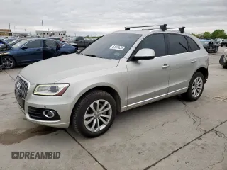 2015 Audi Q5 Premium Plus z VIN WA1LFAFPXFA033459, wystawiony jako Copart lot #51587435 z przebiegiem 132 461 mil mil oraz Szkody całkowita. Historia ofert i sprzedaży dostępna na DreamBid. Obrazek 1.