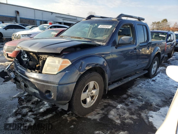 2006 Nissan Frontier LE with VIN 1N6AD07W26C430121, listed as a Copart auction lot 43353345 with 241,516 mi miles and Salvage title. Bid and sale history available at DreamBid. Image 1.