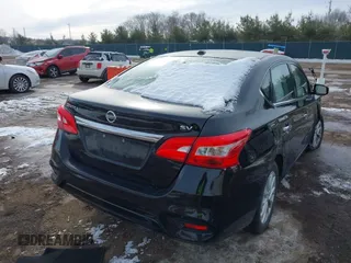 2018 Nissan Sentra SV with VIN 3N1AB7AP1JL649770, listed as a IAAI auction lot 41580127 with 93,432 mi miles and . Bid and sale history available at carsss.com. Image 4.