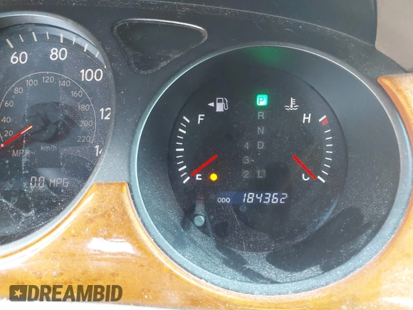 2005 Lexus ES 350 with VIN JTHBA30G655132015, listed as a IAAI auction lot 42712017 with Not provided miles and . Bid and sale history available at DreamBid. Image 7.