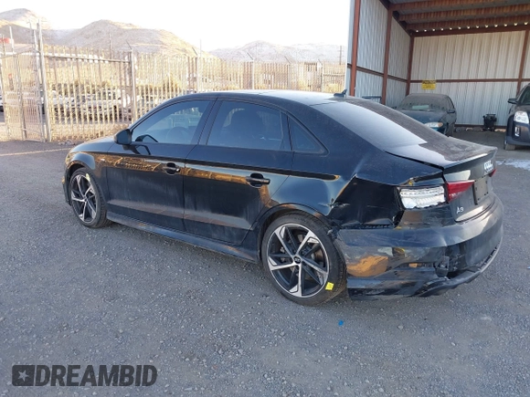 2020 Audi A3 Sedan S line Premium with VIN WAUBEGFF9LA101774, listed as a IAAI auction lot 41443419 with 28,365 mi miles. Bid and sale history available at carsss.com. Image 3.