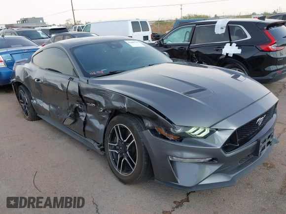2021 Ford Mustang GT with VIN 1FA6P8CF5M5118712, listed as a IAAI auction lot 42400727 with 49,646 mi miles and . Bid and sale history available at DreamBid. Image 1.