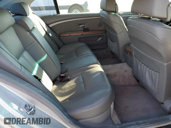 2003 BMW 7 Series 745Li with VIN WBAGN63433DS43345, listed as a Copart auction lot 81220114 with Not Provided miles and Non Repairable. Bid and sale history available at carsss.com. Image 10.