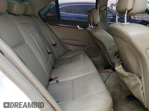 2010 Mercedes-Benz C 300 Sport with VIN WDDGF5EB6AF377053, listed as a Copart auction lot 55107705 with 202,956 mi miles and Salvage Title. Bid and sale history available at DreamBid. Image 10.