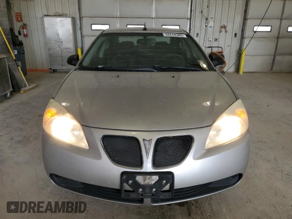 2008 Pontiac G6 with VIN 1G2ZG57B984277889, listed as a Copart auction lot 53244385 with 164,606 mi miles and Salvage Title. Bid and sale history available at carsss.com. Image 5.